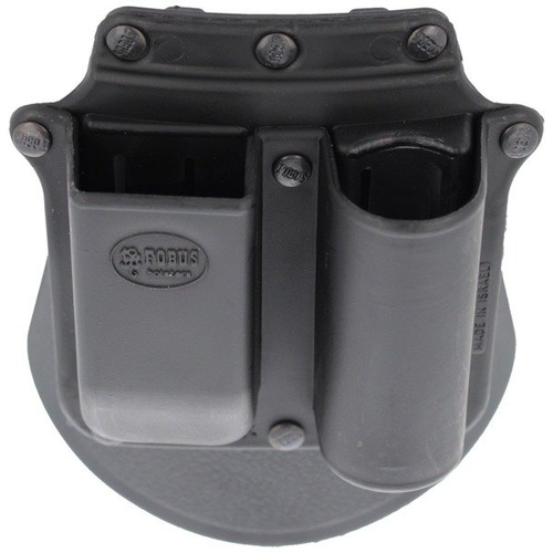 Fobus - Combo Pouch für FN, CZ, S&W 9mm, .40 Magazin und Taschenlampe - Drehbarer Paddel - 6909 SF RT