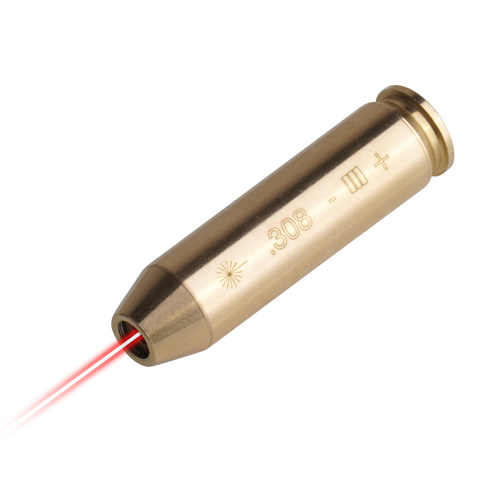 VipeRay - Laserpatrone .308 Win. - Roter Laser - Messing - SCBCR-04