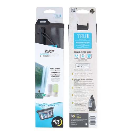 Nite Ize - RunOff 3-1-1 Wasserdichte Tasche - Grau - RO311-09-R8