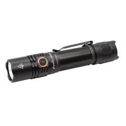 Fenix - Taktische LED-Taschenlampe wiederaufladbar - 1700 Lumen - 2600 mAh - Schwarz - PD35 V3.0