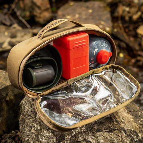 M-Tac – Elite Medium Clear Pouch – Medium - Coyote - 10147005-M