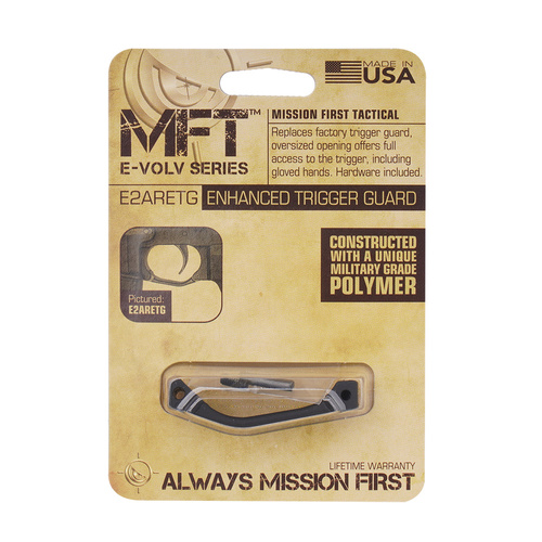 MFT - E-VolV Enhanced Trigger Guard für AR-15 / M4 - Schwarz - E2ARETG-BL