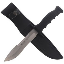 Muela - Survival-Messer - 420H - Schwarz - 85-161