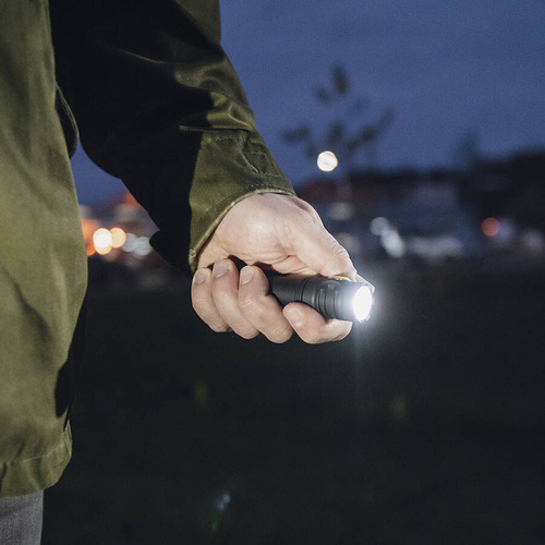 Armytek - LED-Taschenlampe Partner C2 - Weiß Licht - 1100 lm - 18650 - Schwarz - F07802C