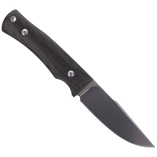 FOX - Taktische Messer Explorator Linen Micarta- 440C - Schwarz - BF-749