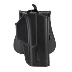 Umarex - Modell 2 Holster für Glock 17, 19, 19 Gen4, 19X, 18C, 22 gen 4 Pistolen - Schwarz - 3.1593