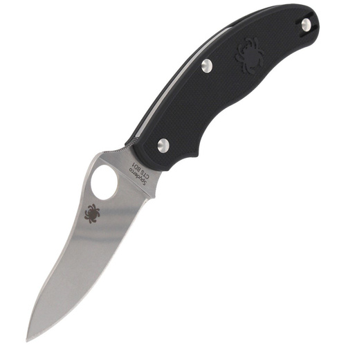 Spyderco - UK Penknife™ FRN Schwarz Drop Point Messer - C94PBK3