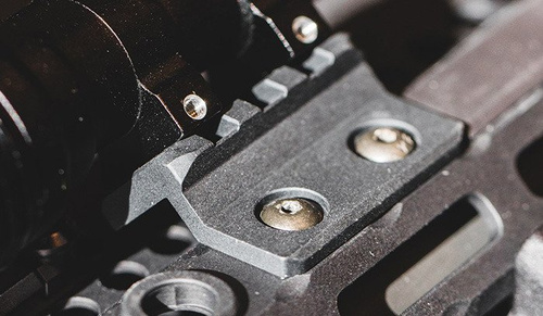 Magpul - M-LOK® Aluminium Offset Licht/Optik Halterung für RIS Taktisches Licht - MAG604-BLK