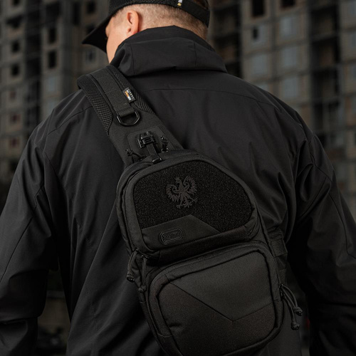 M-Tac - Polnischer Adler Lasergeschnittener Aufnäher - Cordura 500D - Schwarz - 51008002