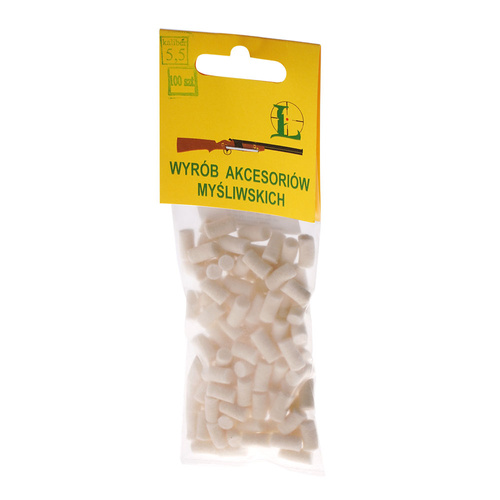 Łuszczek - Filztücher für Luftgewehr - 5,5 mm - 100 Stück - 4-004 - 5,5