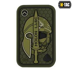 M-Tac - Moralabzeichen - Molon Labe Ace Jacquard - Olive / PVC - 51127001