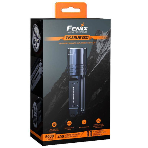 Fenix - Wiederaufladbare LED-Taschenlampe - 5000 lm - TK35UE V2.0