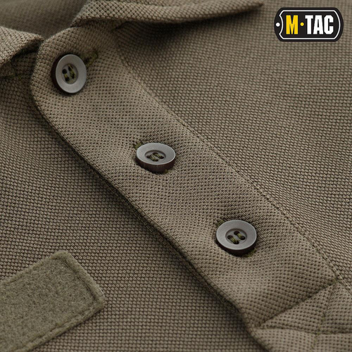 M-Tac - Taktisches Poloshirt mit langen Ärmeln - Dark Olive - 80021048
