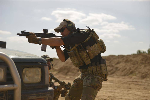 Direct Action - Funktasche Universal Radio Pouch - MOLLE - Schwarz - PO-RDUN-CD5-BLK