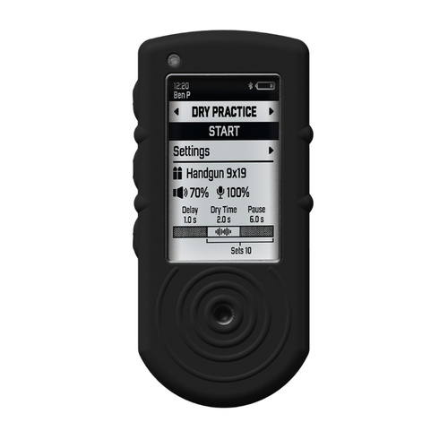 Shooters Global - Silikonhülle für SG Timer 2 Schießzeitmesser - Schwarz