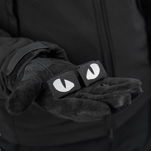 M-Tac - Tiger Eyes Patch - 500D Cordura - Laser Cut - Reflektierend - Schwarz - 51140299