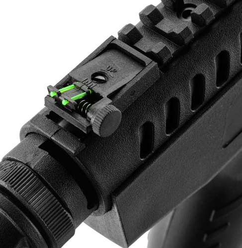 Black Ops - Langley Hitman Luftpistole - 4,5 mm - Schwarz - CA0180