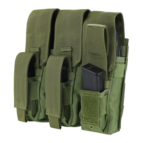Condor - MOLLE AK-Magazinetasche Kangaroo - Verdreifachen - Coyote Brown - MA72-498