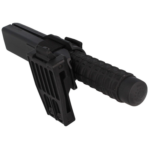 ESP - Gehärteter dehnbarer Schlagstock mit Halter - 23" - Extra Grip Griff - Chrom - ExB-23H CHR