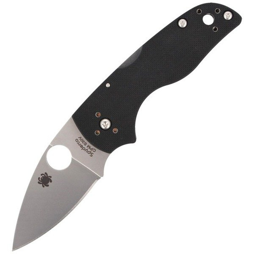 Spyderco - Lil' Native® G-10 Schwarz Mid Back Lock Messer - C230MBGP