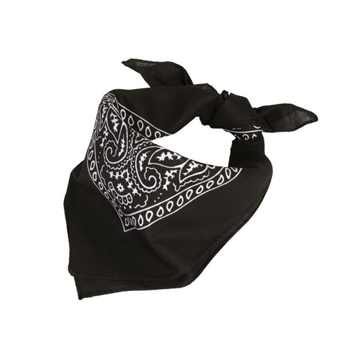 Mil-Tec - Western Bandana - Baumwolle - Schwarz - 12620002