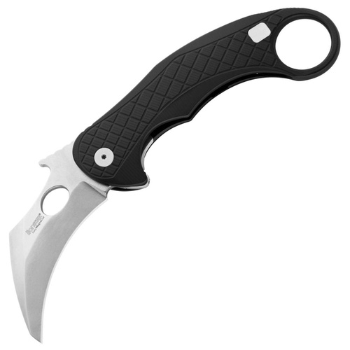 LionSteel - L.E.One Karambit-Klappmesser - CPM MagnaCut - Schwarz - LE1 A BS