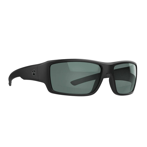 Magpul - Ascent Eyewear Ballistische Brille - Schwarzer Rahmen / Graugrüne Linse - Polarisiert - MAG1132-1-001-1900