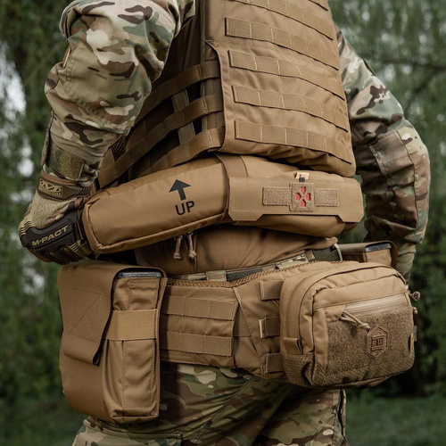 M-Tac - Rool Elite Abnehmbares Taktisches Erste-Hilfe-Set - Coyote - 51700005