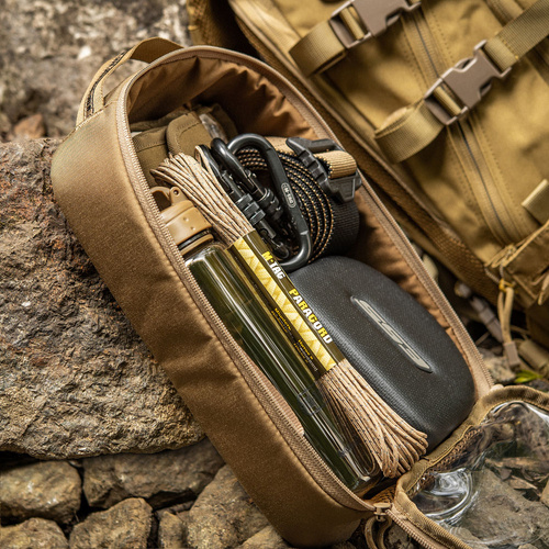 M-Tac - Elite Large Clear Pouch - 30 x 19 cm - Coyote - 10147005-L