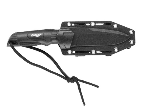 Walther - BackUp Taktisches Messer - 440A - Schwarz - 5.0720