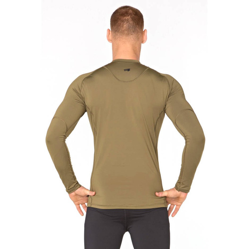 Rough Radical - Fury Army LS Thermohemd - Langarm - Khaki