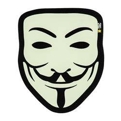 M-Tac - Anonymous Morale Patch Aufnäher - Schwarz / GID - 51313299