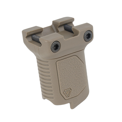 Strike Industries - Picatinny Angled Vertical Grip - Kurz - FDE - SI-AR-CMAG-RAIL-S-FDE