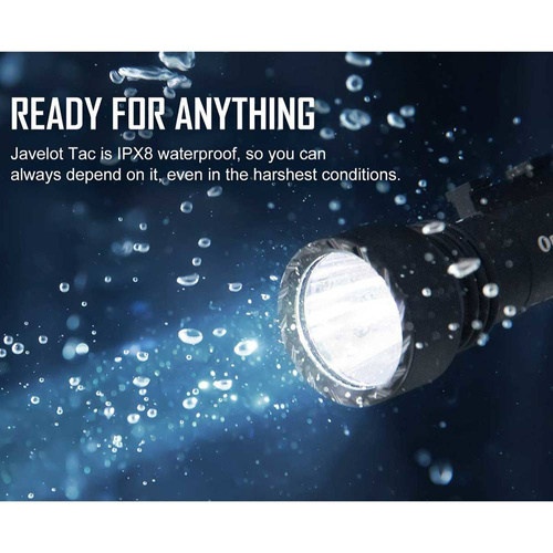 Olight - Javelot Tac M Wiederaufladbare LED-Taschenlampe mit M-LOK-Halterung - 1000 Lumen - Schwarz