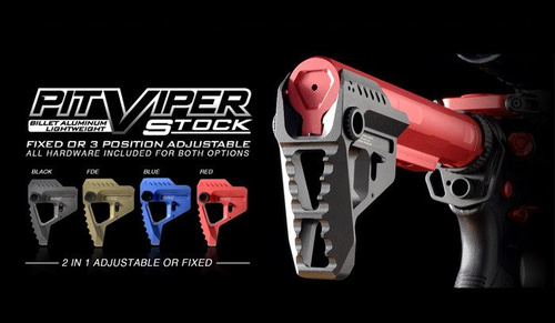 Strike Industries - Pit Stock - Schwarz - SI-STRIKE-PIT-BK