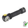 Armytek - Stirnlampe Wizard C2 Pro - Magnetisches Ladegerät - 2500 lm - 18650 - Schwarz - F08701C