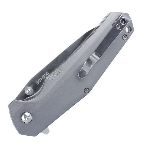 Schrade - Ultra Glide Liner Lock Klappmesser - 9Cr18MoV - Grau - SCH306