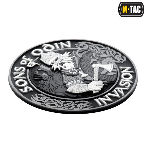 M-Tac - 3D PVC Aufnäher Sons of Odin - Schwarz/Grau - 51137211