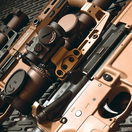 Unity Tactical - Einteilige Zielfernrohrmontage FAST LPVO - 30 mm - Schwarz - FST-S30205B