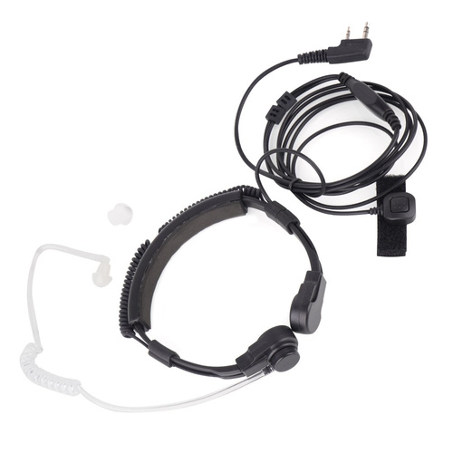 Verstellbares Laryngophon MC-10 für Handfunkgerät - Kenwood Stecker