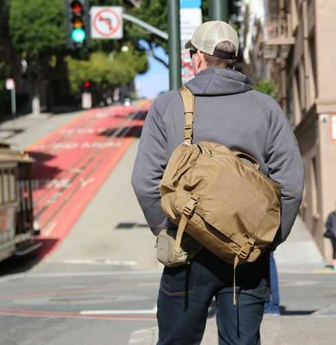 Helikon - Tasche Urban Courier Bag Large® - Nylon - Melange Blau - TB-UCL-NL-M2