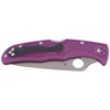 Spyderco - Endura® 4 FRN flach geschliffen lila Messer - C10FPPR