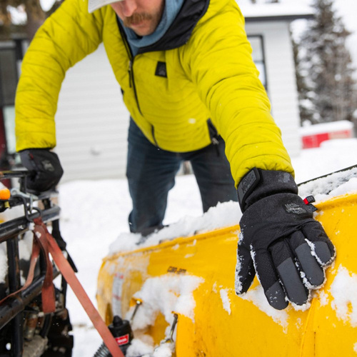 Mechanix - ColdWork WindShell Windabweisende Handschuhe - Grau / Schwarz - CWKWS-58