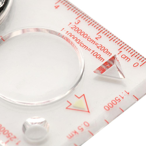 M-Tac – Kartenkompass – Weiß – HWDTC01