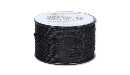 Atwood Rope MFG - Nano Cord - 0,75 mm - Schwarz - Spule 300ft