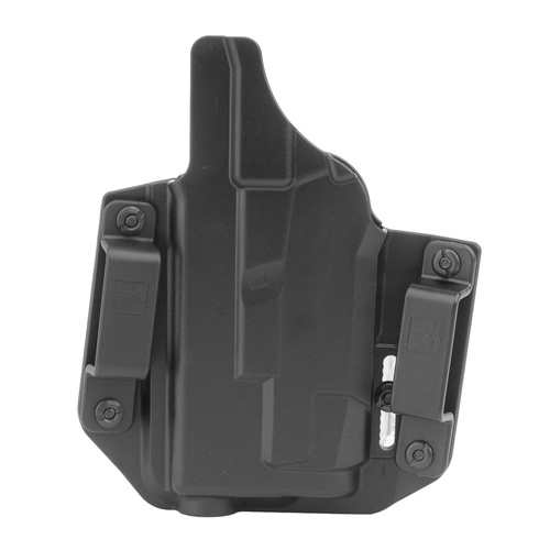 Bravo Concealment - OWB Holster für Glock, Shadow Systems MR920 Pistole mit TLR-7A Taschenlampe - Rechtshänder - Polymer - BC30-1010