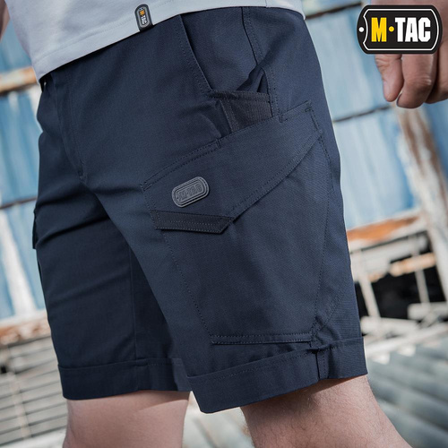 M-Tac - Aggressor Tactical Shorts - Polycotton - Rip-Stop - Dark Navy Blue - 20018015
