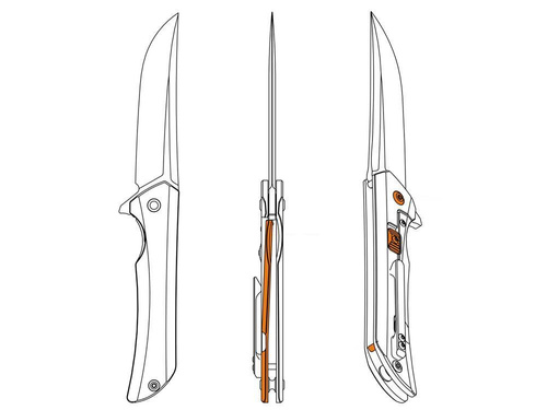 Ruike - M121-TZ Klappmesser - 340-037