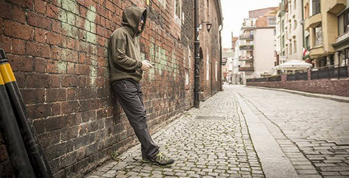 Helikon - Kapuzenpullover Urban Tactical Hoodie Lite - Blau - BL-ULK-CB-65