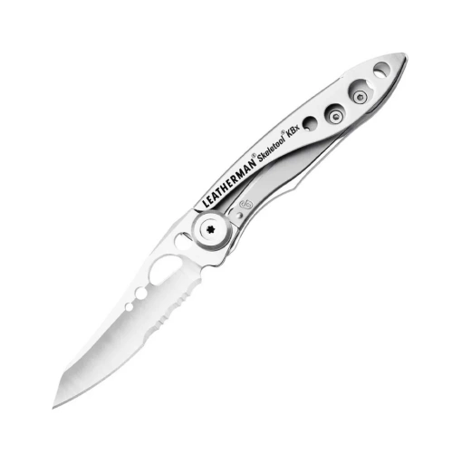 Leatherman - Klappmesser Skeletool KBX EDC - Combo Klinge - Stainless - 833176
